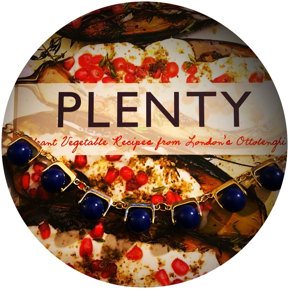 Talbots Bold Blue Statement Necklace - image 1